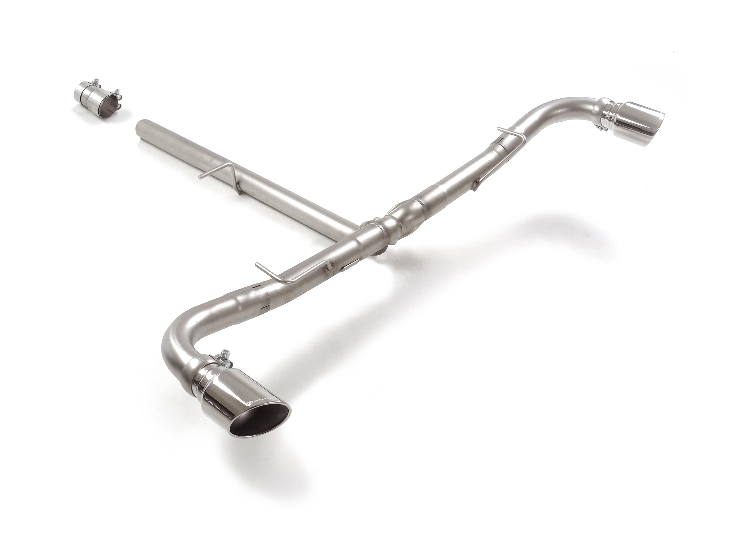 Ragazzon Duplex tailpipe system Group N 1x 95mm round Sport Line Ragazzon Duplex tailpipe system Group N 1x 95mm round Sport Line
