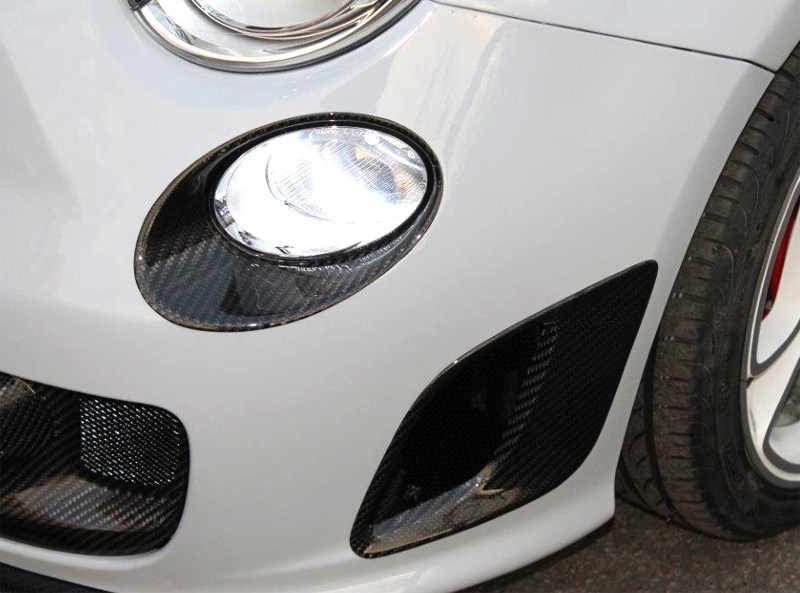 Koshi Carbon Headlights Frame Cover