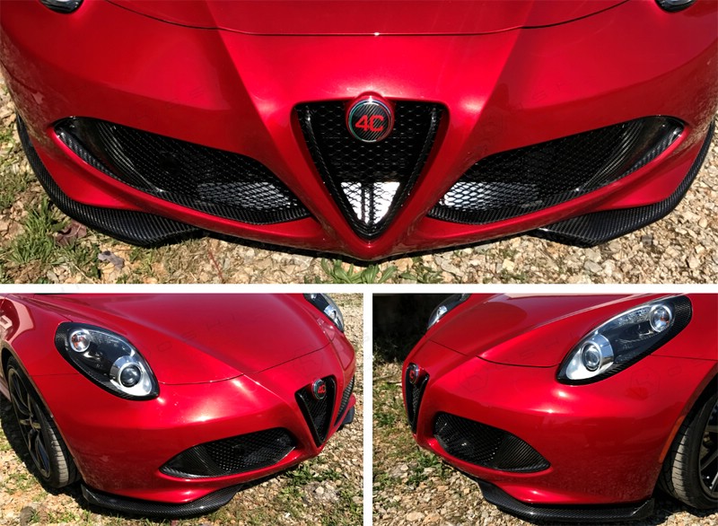 Koshi Carbon Front Flaps Splitter Lips