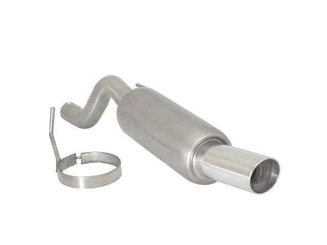Ragazzon rear silencer 1x 90mm round H2 Flow Line