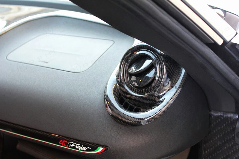 Koshi Carbon Interior Directional Air Vent Cover