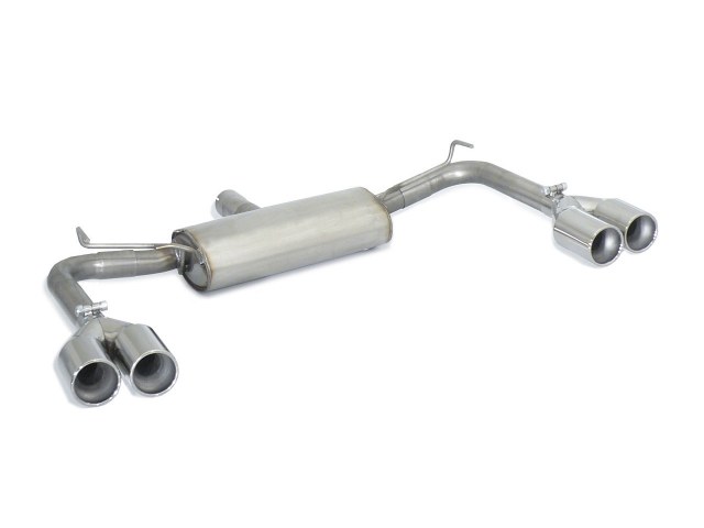 50-0514-26 Ragazzon Duplex rear silencer 2x 80mm round staggered