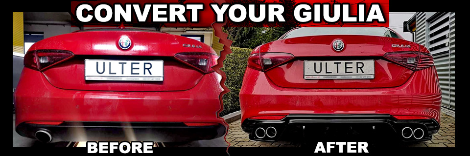 Ulter Sport Duplex-rear silencer 2x 80mm round + Diffusor Ulter Sport Duplex-rear silencer 2x 80mm round + Diffusor
