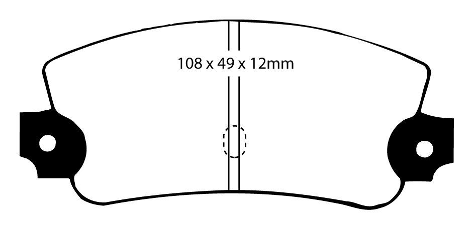 EBC Blackstuff Brake pads rear