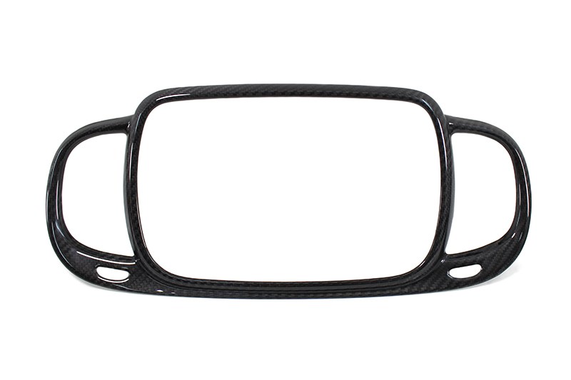 Carbon-fiber-ABARTH-500-2016-Audio-system-frame-cover_0 Koshi Carbon Audio System Frame Cover