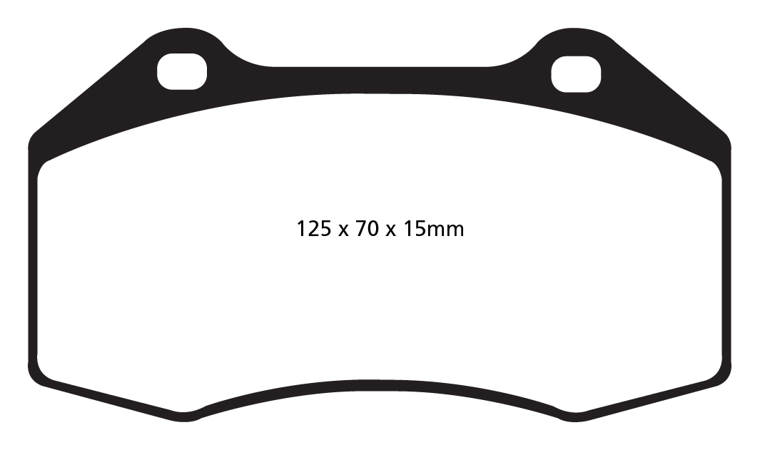 A2021 EBC Blackstuff Brake pads front