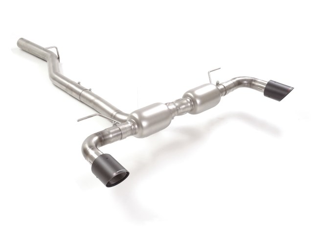 Ragazzon Duplex rear silencer 1x 90mm round Sport Line