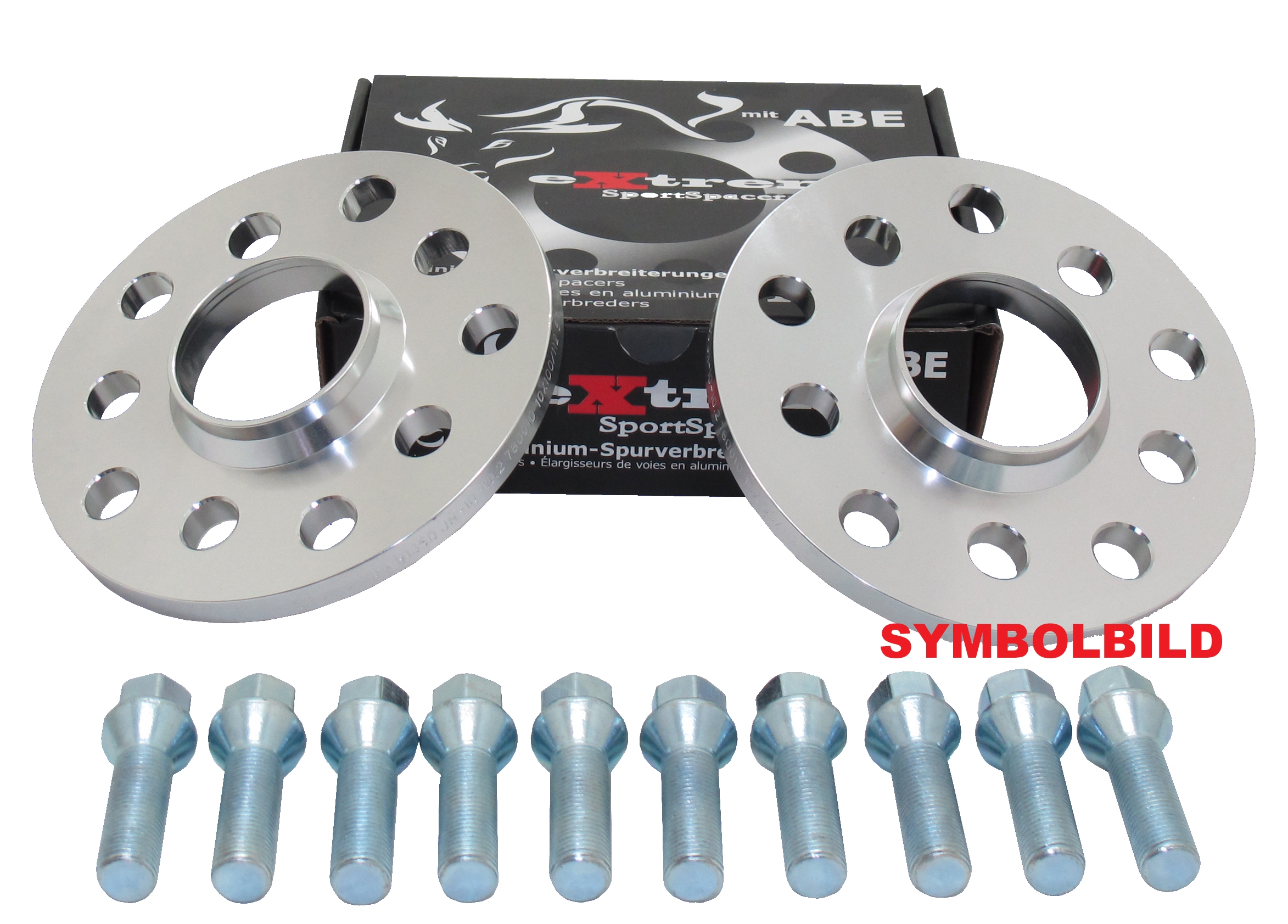 image_KS213_1 Novus Wheel spacers 30mm incl. wheel bolts