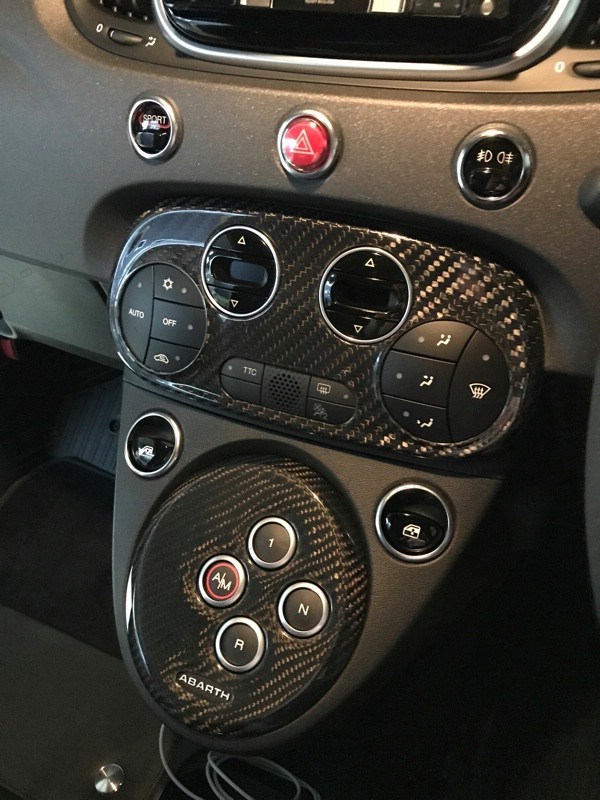 Koshi Carbon AC Climate Control Cover