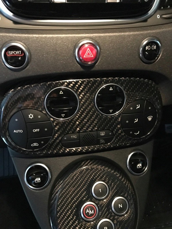 Koshi Carbon AC Climate Control Cover