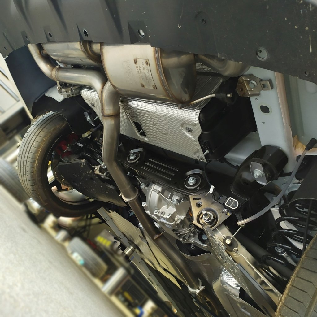 Ulter Sport Duplex-rear silencer 2x 80mm round + Diffusor