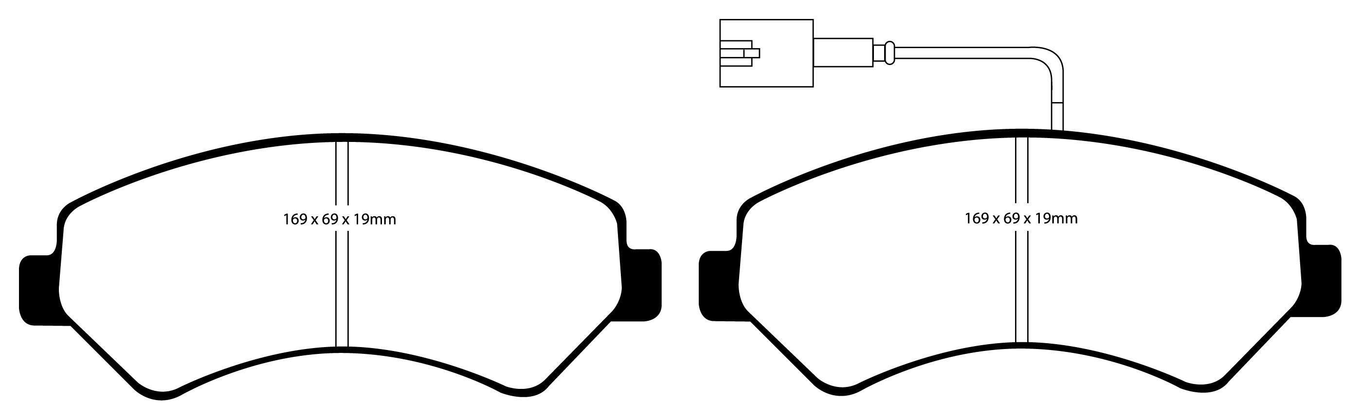 EBC Yellowstuff Brake pads front