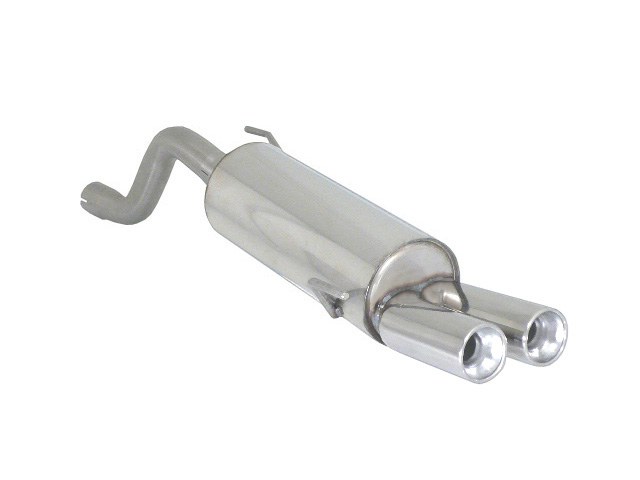 Ragazzon rear silencer 2x 80mm round staggered