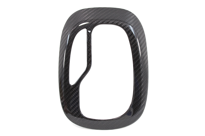 Carbon-fiber-FIAT-500X-gear-selector-frame-cover Koshi Carbon Schaltkulisse