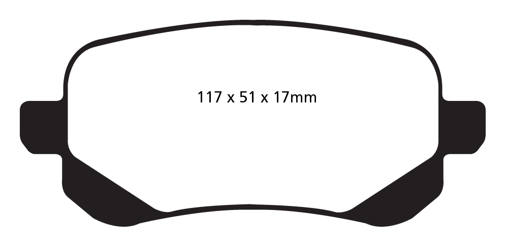 EBC Greenstuff Brake pads rear