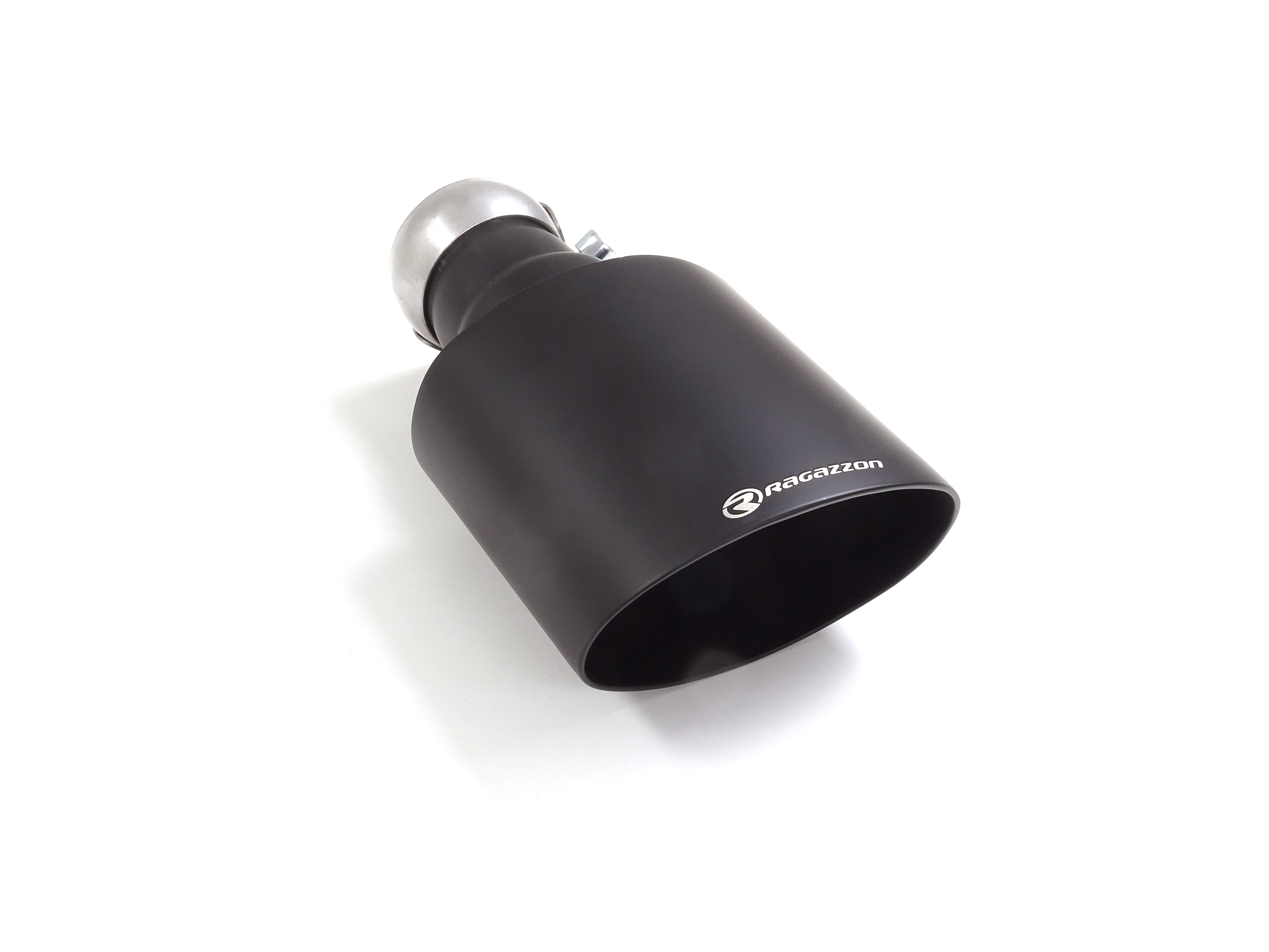 Ragazzon Duplex-Endschalldämpfer 1x 135x90mm oval Sport Line