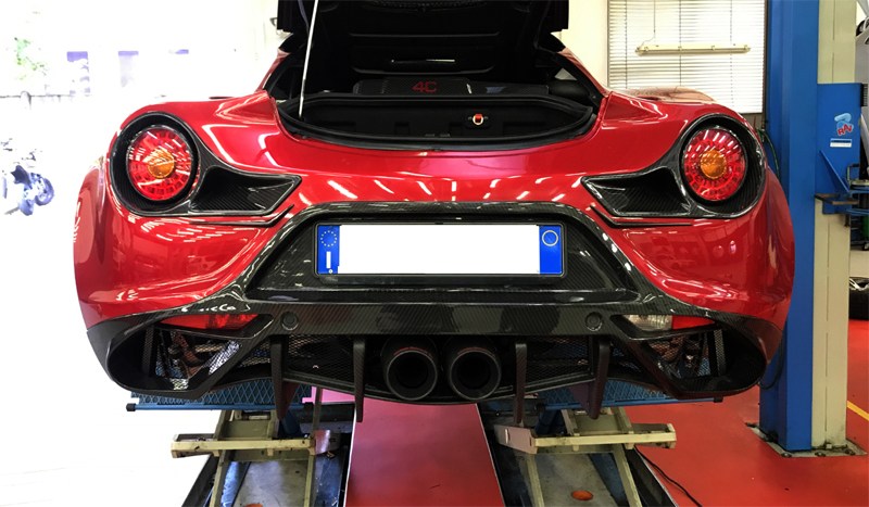 Koshi Carbon Rear Diffusor