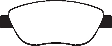 A2212 EBC Blackstuff Brake pads front