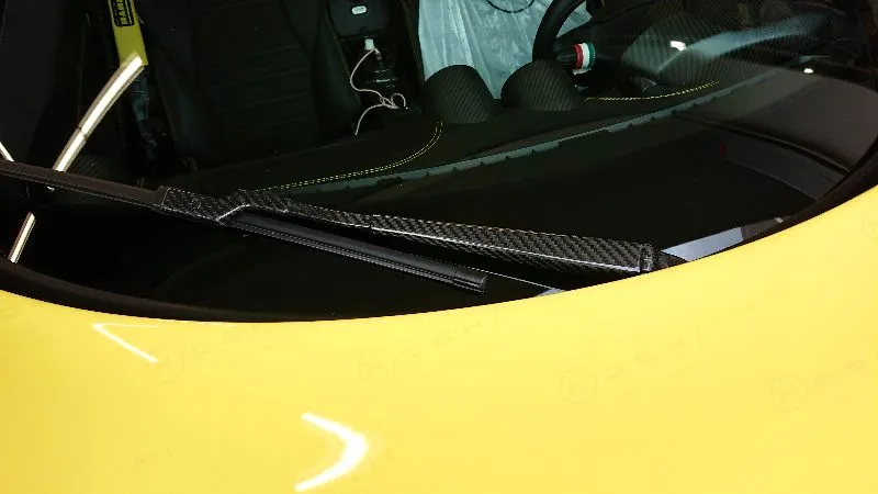 Koshi Carbon Windshield Wiper Cover