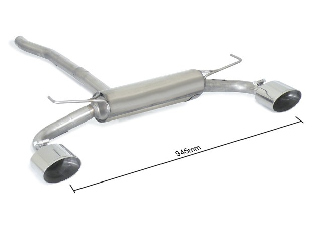 50-0822-12xSY0v9zKrERJA Ragazzon Duplex-Endschalldämpfer 1x 135x90mm oval Sport Line