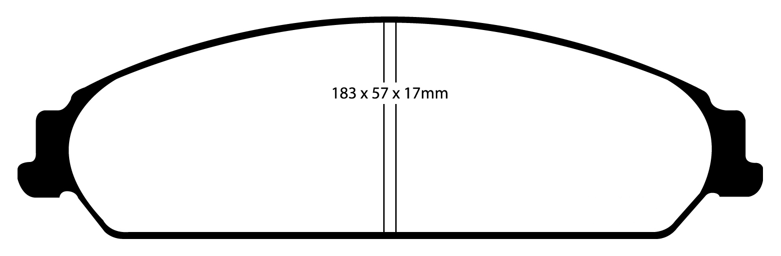 EBC Greenstuff Brake pads front