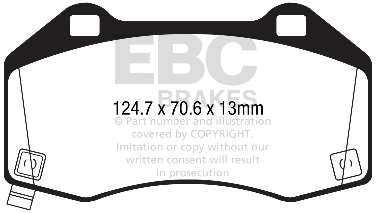 EBC Blackstuff Bremsbeläge vorne