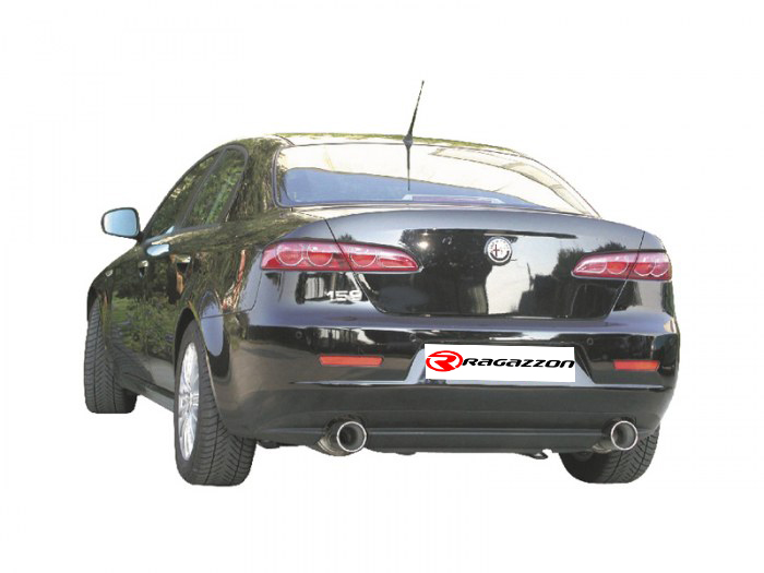 Ragazzon Duplex rear silencer 1x 102mm round