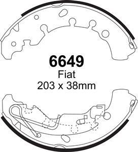 EBC Premium Brake shoes