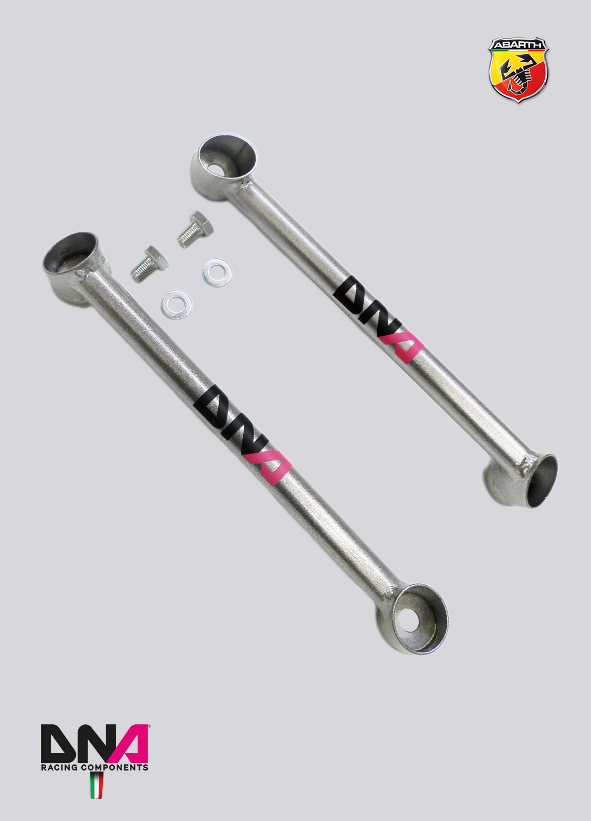 PC0495-2 DNA Racing Front Lateral Subframe Tie Rod Kit