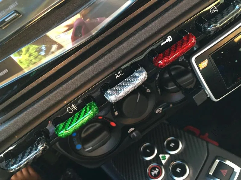 Koshi Carbon Control Buttons