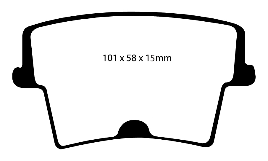 EBC Greenstuff Brake pads rear