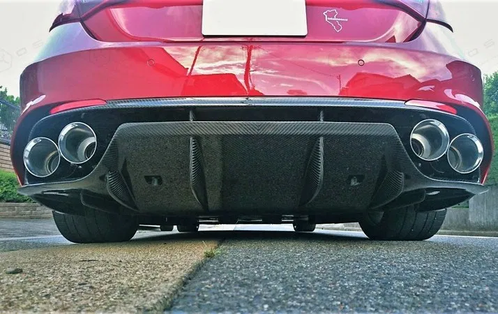 Carbon-Fiber-Alfa-Romeo-Giulia-QV-Rear-Diffuser Koshi Carbon Rear Diffuser