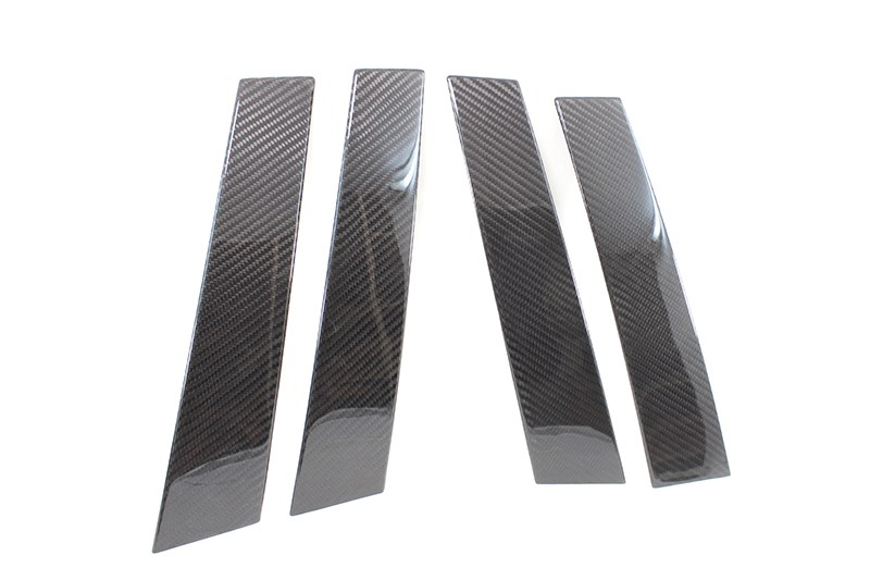 Carbon-fiber-Alfa-Romeo-Giulia-B-door-pillars-frame-trim Koshi Carbon B Door Pillars Frame Trim