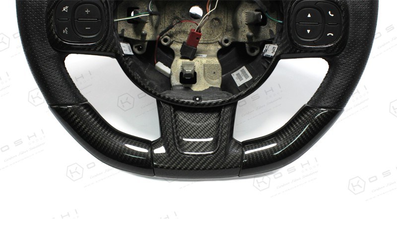 Koshi Carbon Frontal Decor Cover Steering Wheel