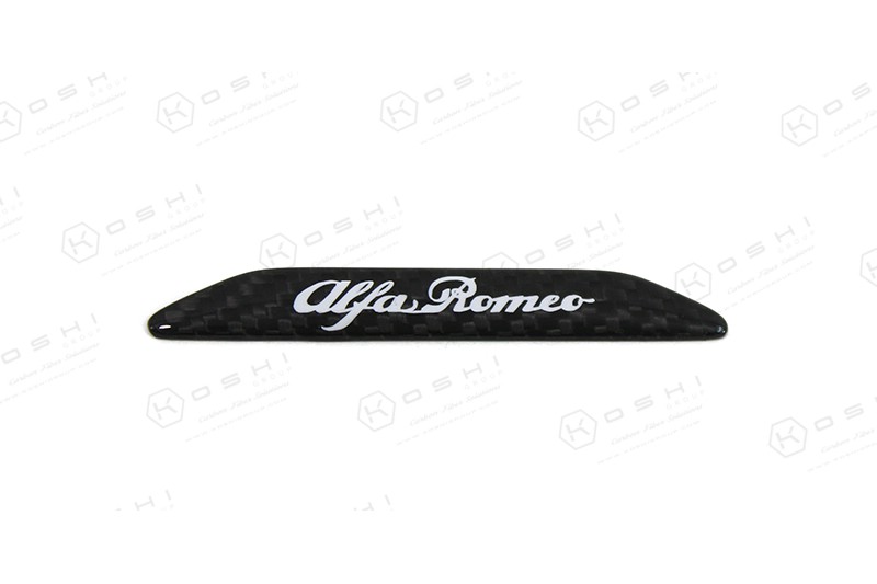 Koshi Carbon Steering Wheel Italian Flag Badge