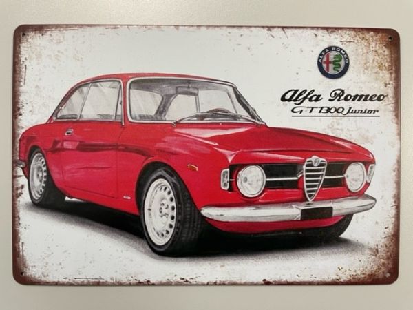 Schild Alfa Romeo GT 1300 Junior (Bertone)
