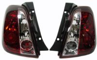 Rear lights red/clear