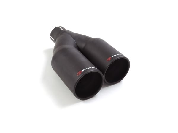 Ragazzon tail pipe 2x 80mm round offset