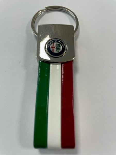 Keychain Alfa Romeo Logo since 2016 Tricolore