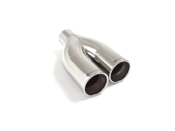 Ragazzon tail pipe 2x 70mm round offset